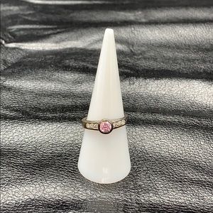 Sterling Silver & Swarovski Ring